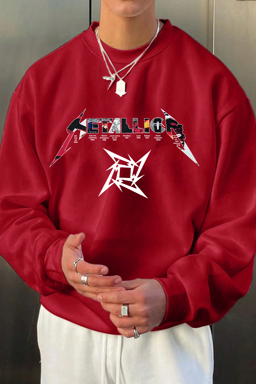 metallica Sweatshirt For Men
