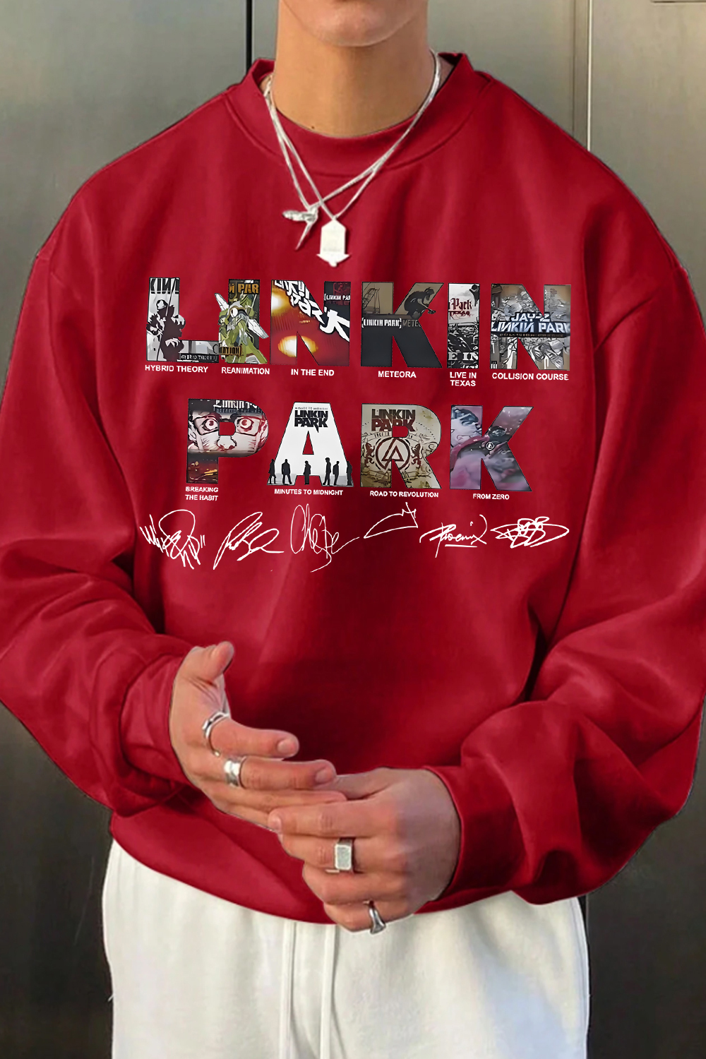 linkin Album Sweatshirt For Men