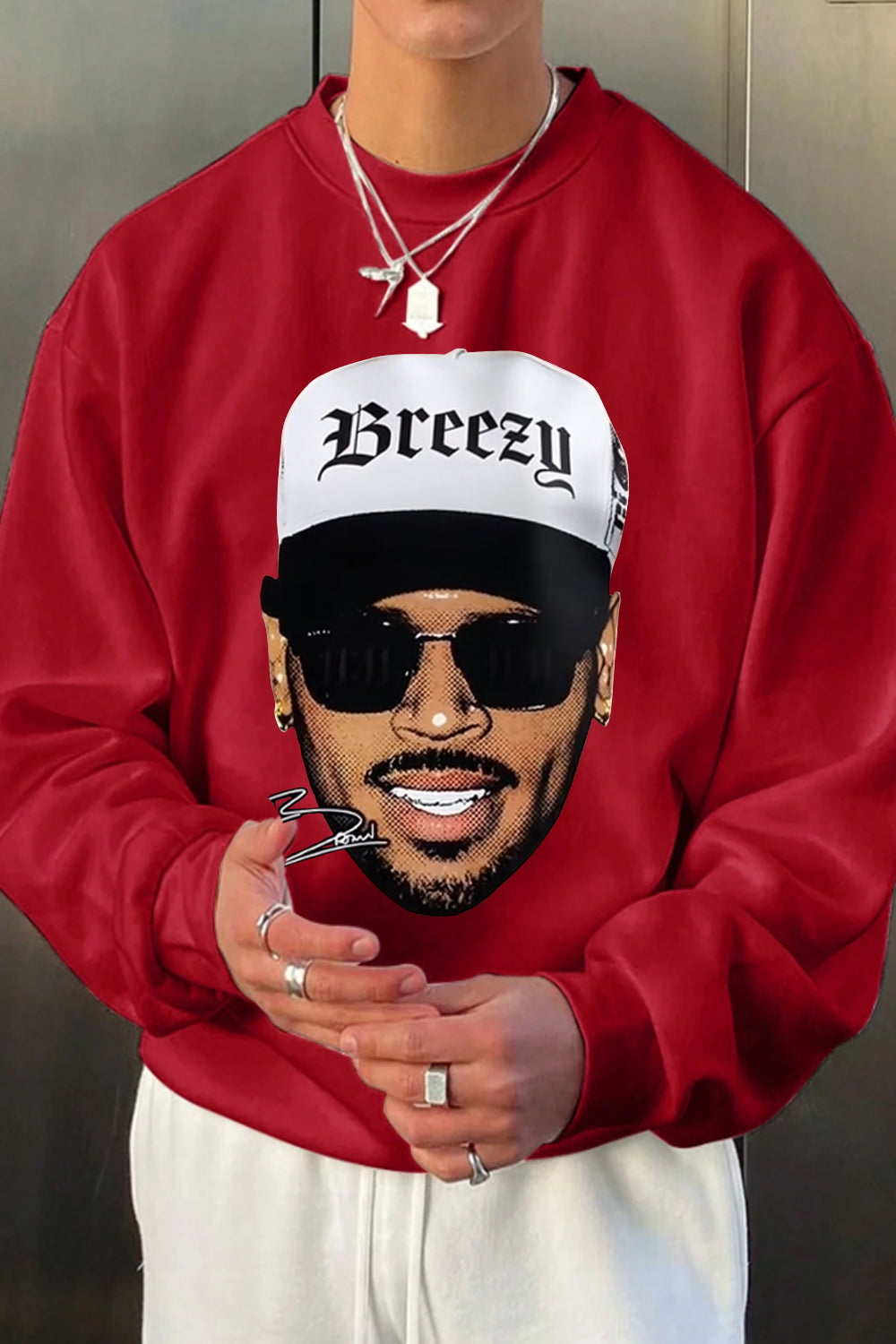 Breezy Chris Brown Merch Sweatshirt For Men