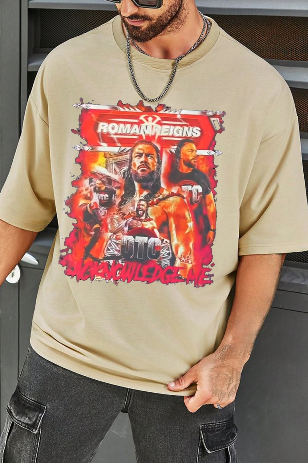 Roman Reigns Sport Graphic Tee For Men