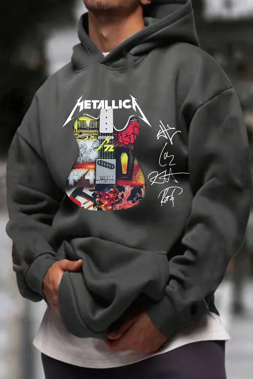 metallica 2025 men hoodie