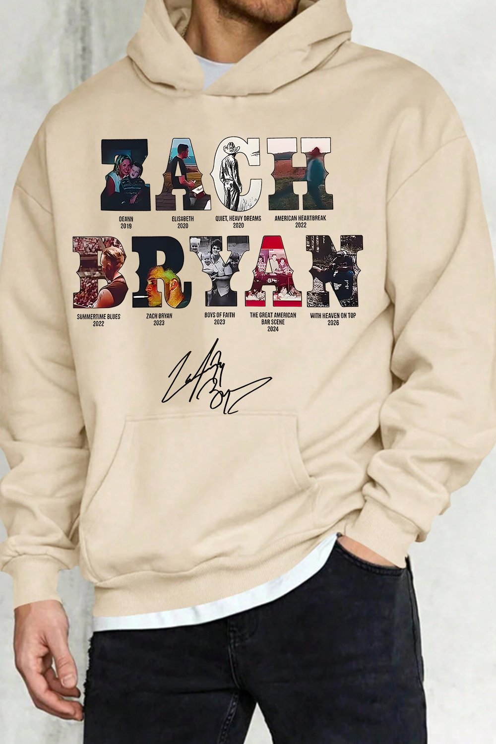Zach Bryan Fans Hoodie