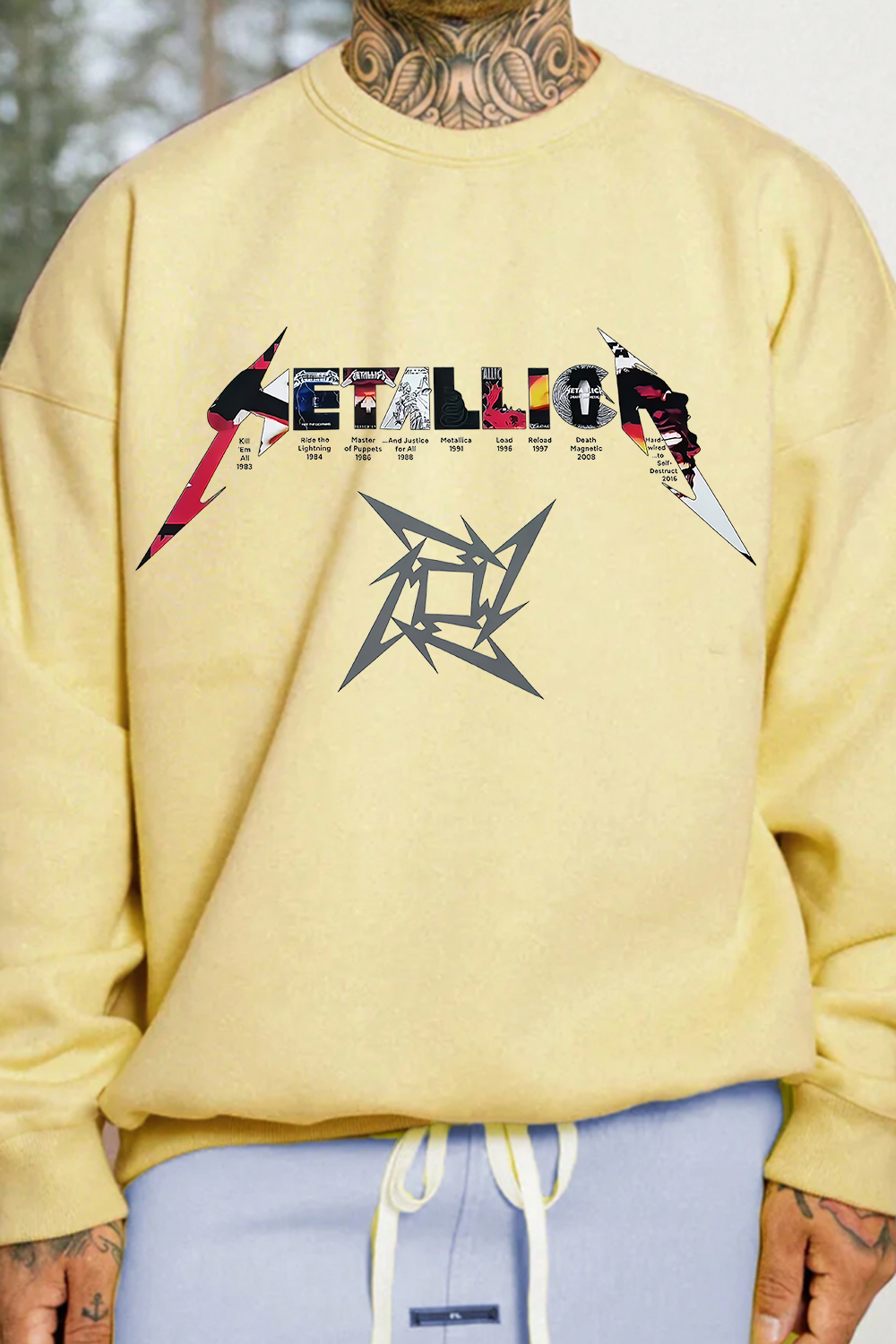 metallica Sweatshirt For Men