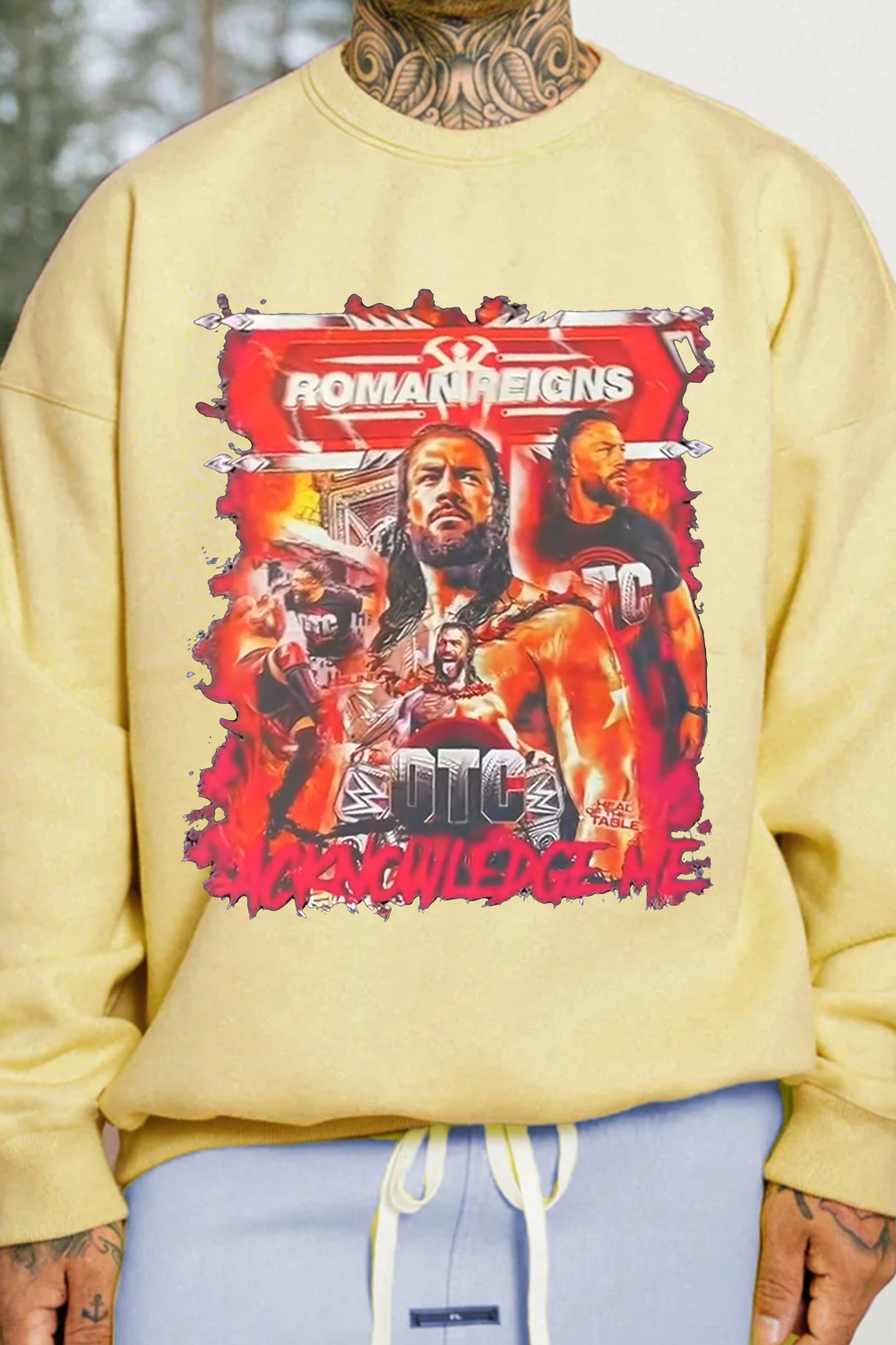 Roman Reigns Sport Graphic SWEATSHIRT For Men