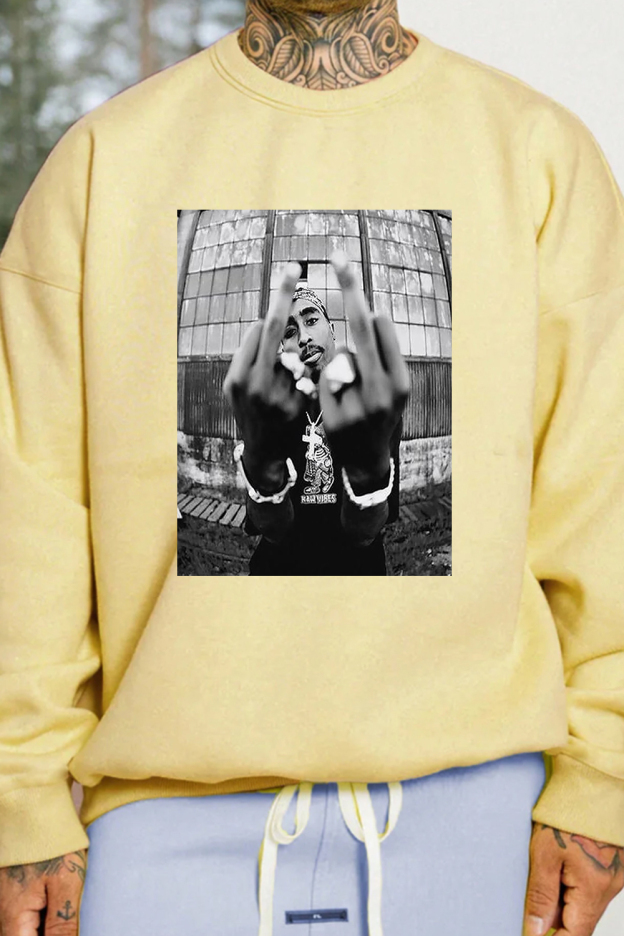 2Pac Shakur men sweatshirt