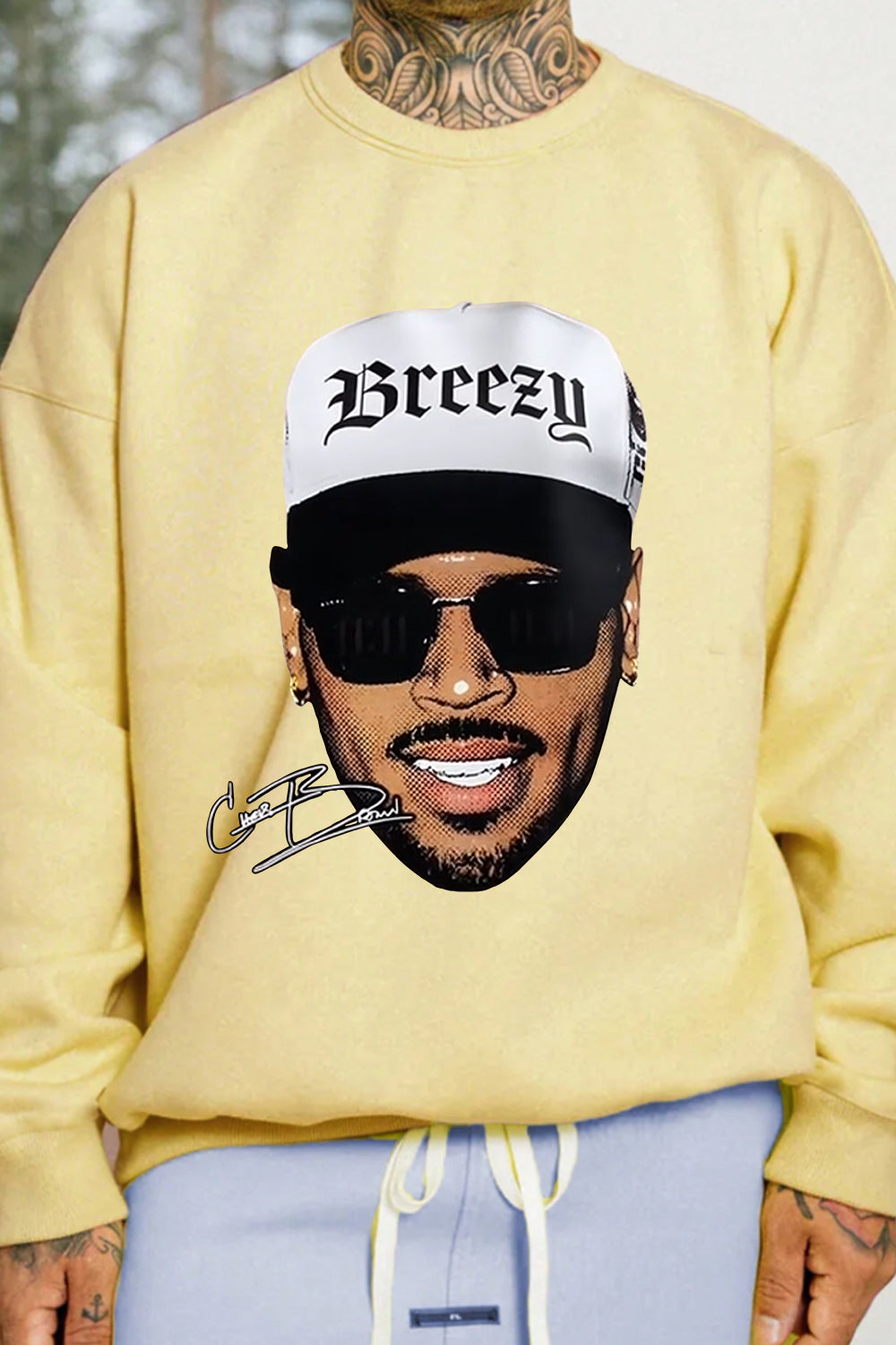 Breezy Chris Brown Merch Sweatshirt For Men