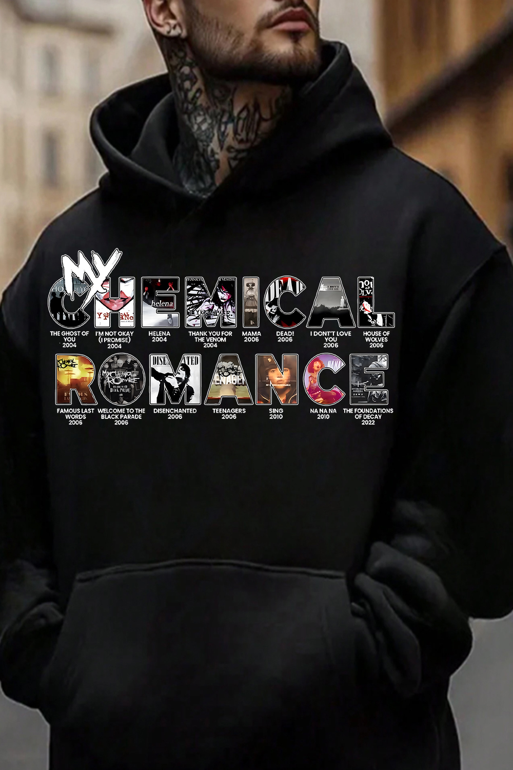 MCR concert 2025 hoodie For men