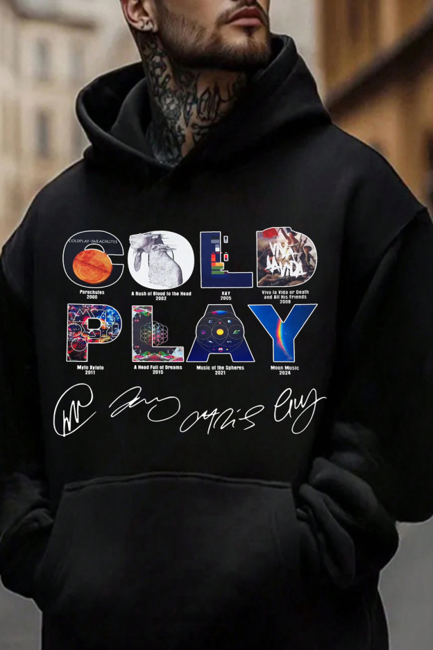 Coldplay HOODIE For men