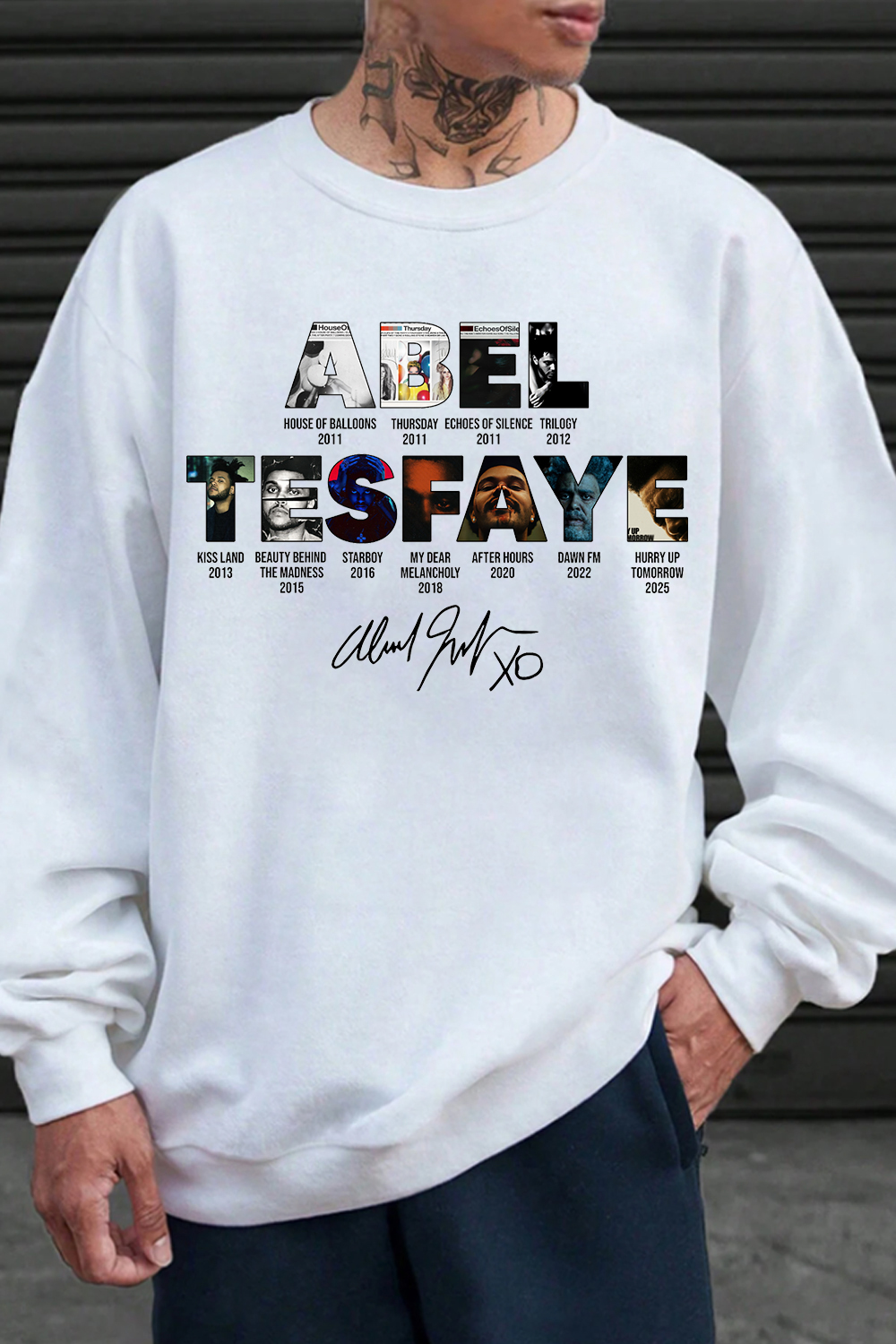 abeltesfaye Theweeknd Men Sweatshirt