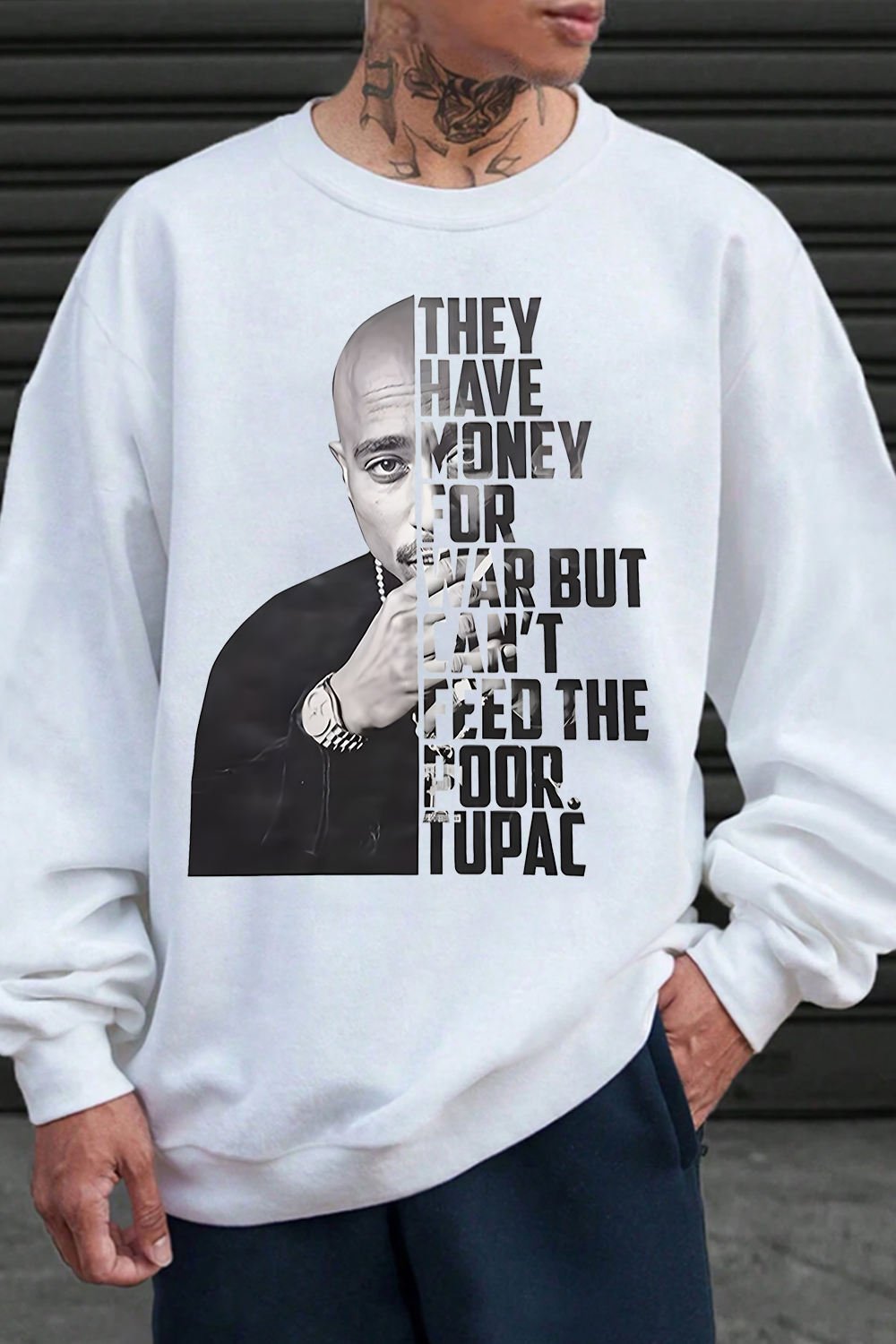 tupac isgoat sweatshirt
