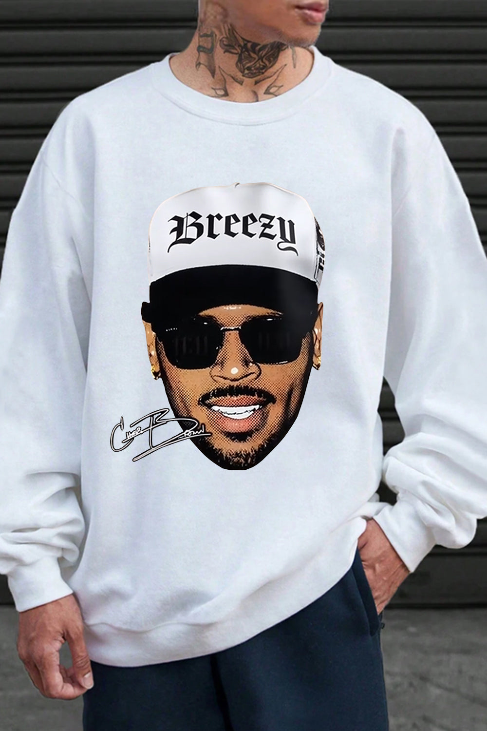 Breezy Chris Brown Merch Sweatshirt For Men