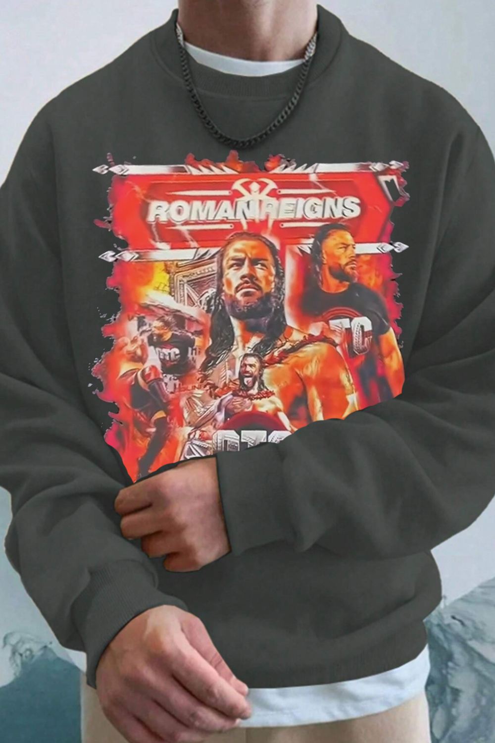Roman Reigns Sport Graphic SWEATSHIRT For Men