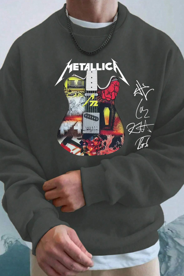 metallica 2025 men sweatshirt