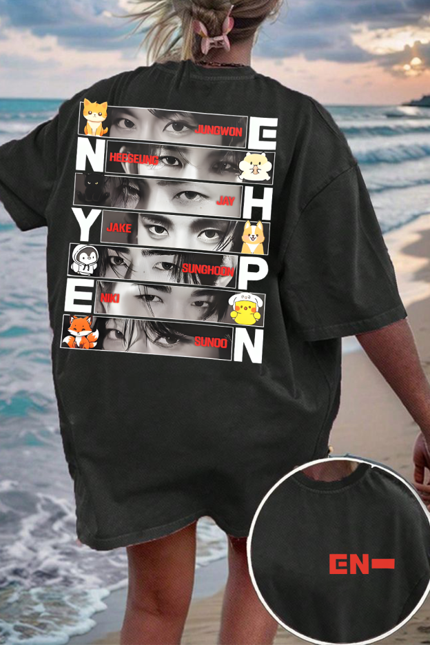 Enhypen 2-Side Fans Shirt