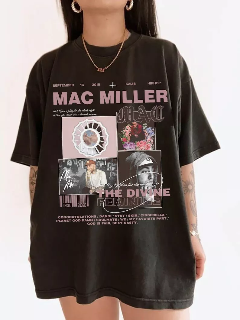 Vintage The Divine Feminine Mac Miller Shirt
