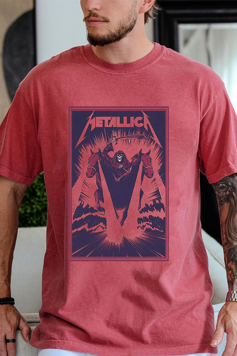 Metallic Kill Em All Vintage Band T-Shirt