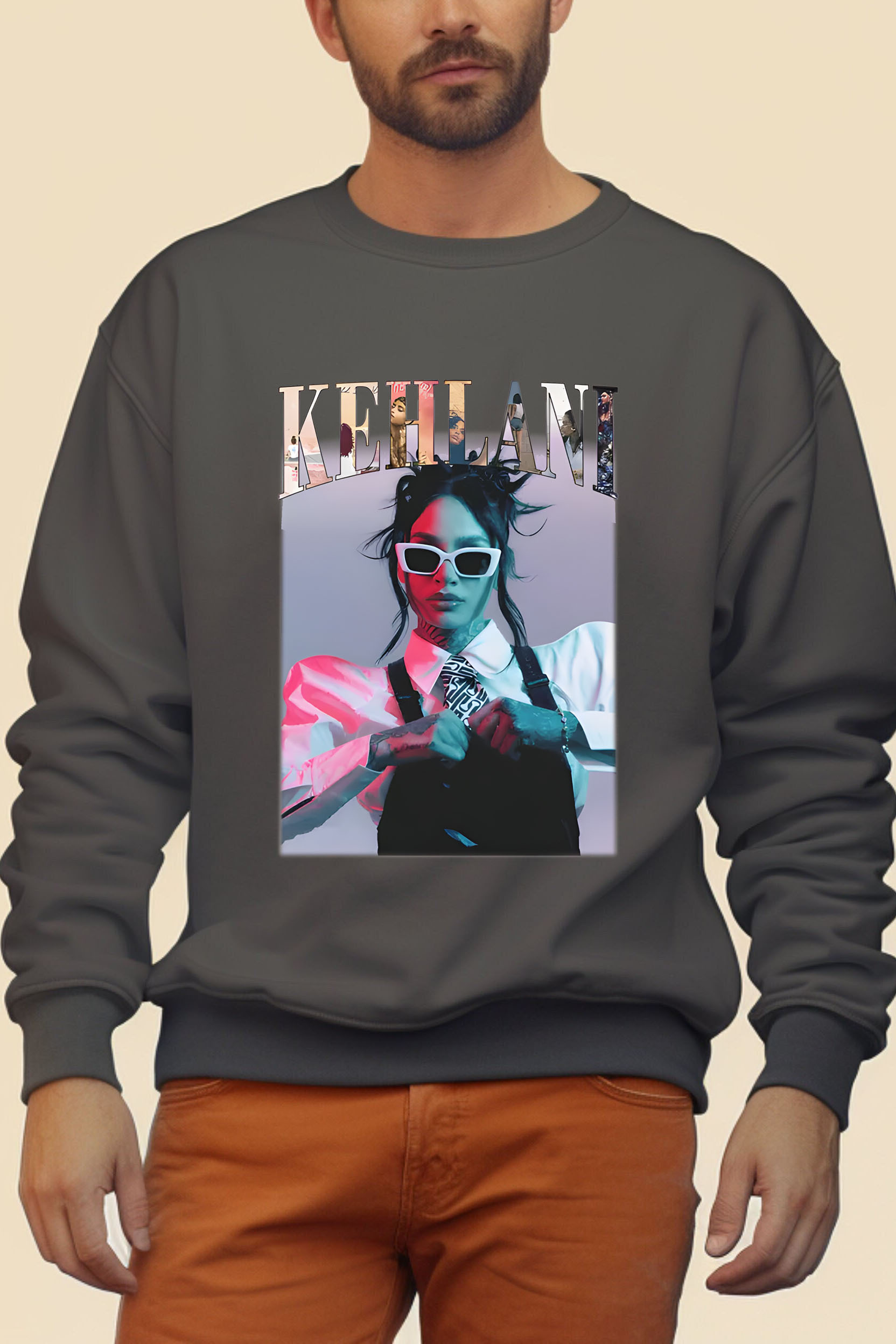 Kehlani Bootleg Rap Men Sweatshirt