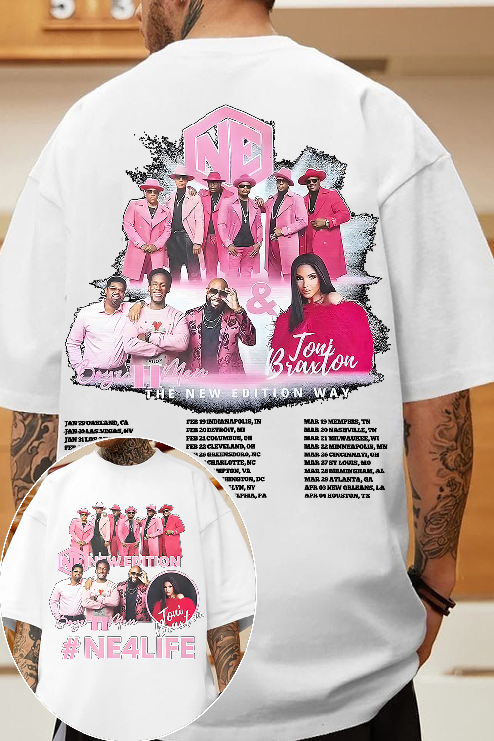 New Edition 2026 Tour Tee For Men