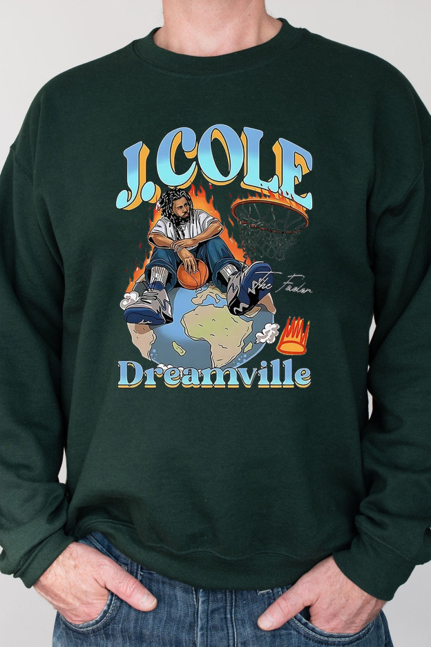 [Copy]J Cole Dreamville Vintage Men Sweatshirts