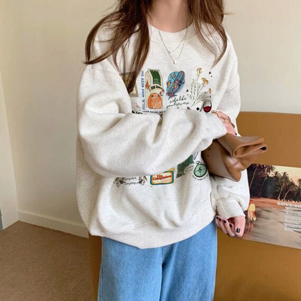 Stick Season Noah Kahan Full Version New Design Sweatshirt