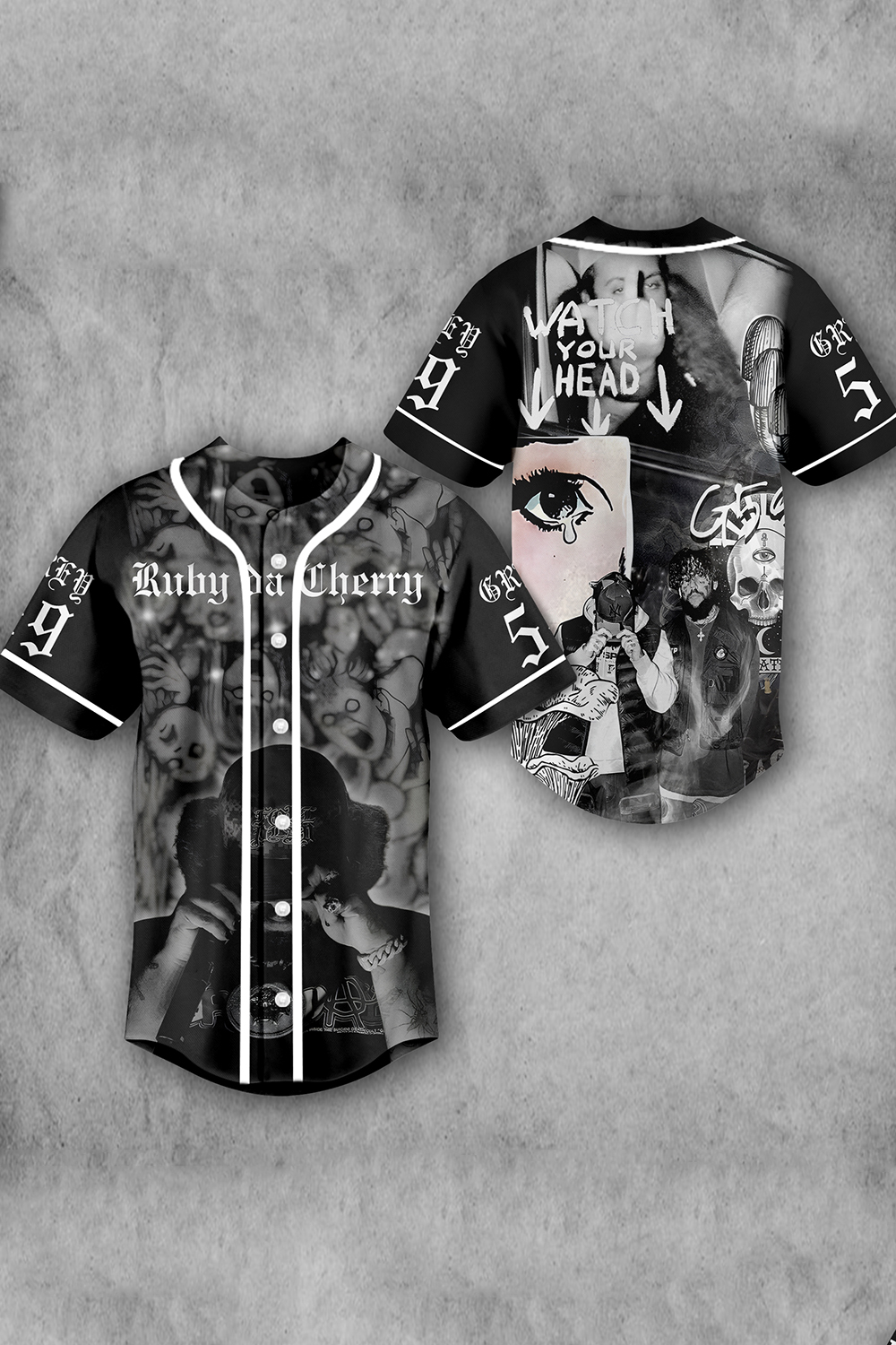 $uicideboy$ Tour Baseball Jersey
