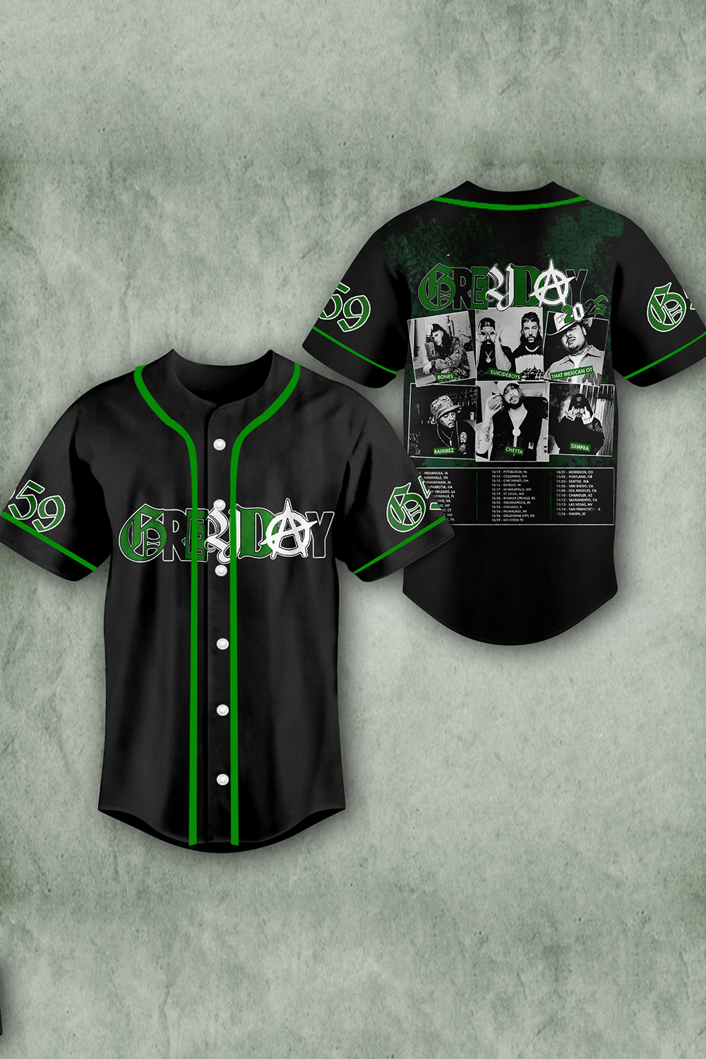 Suicideboy G59 Baseball Jersey