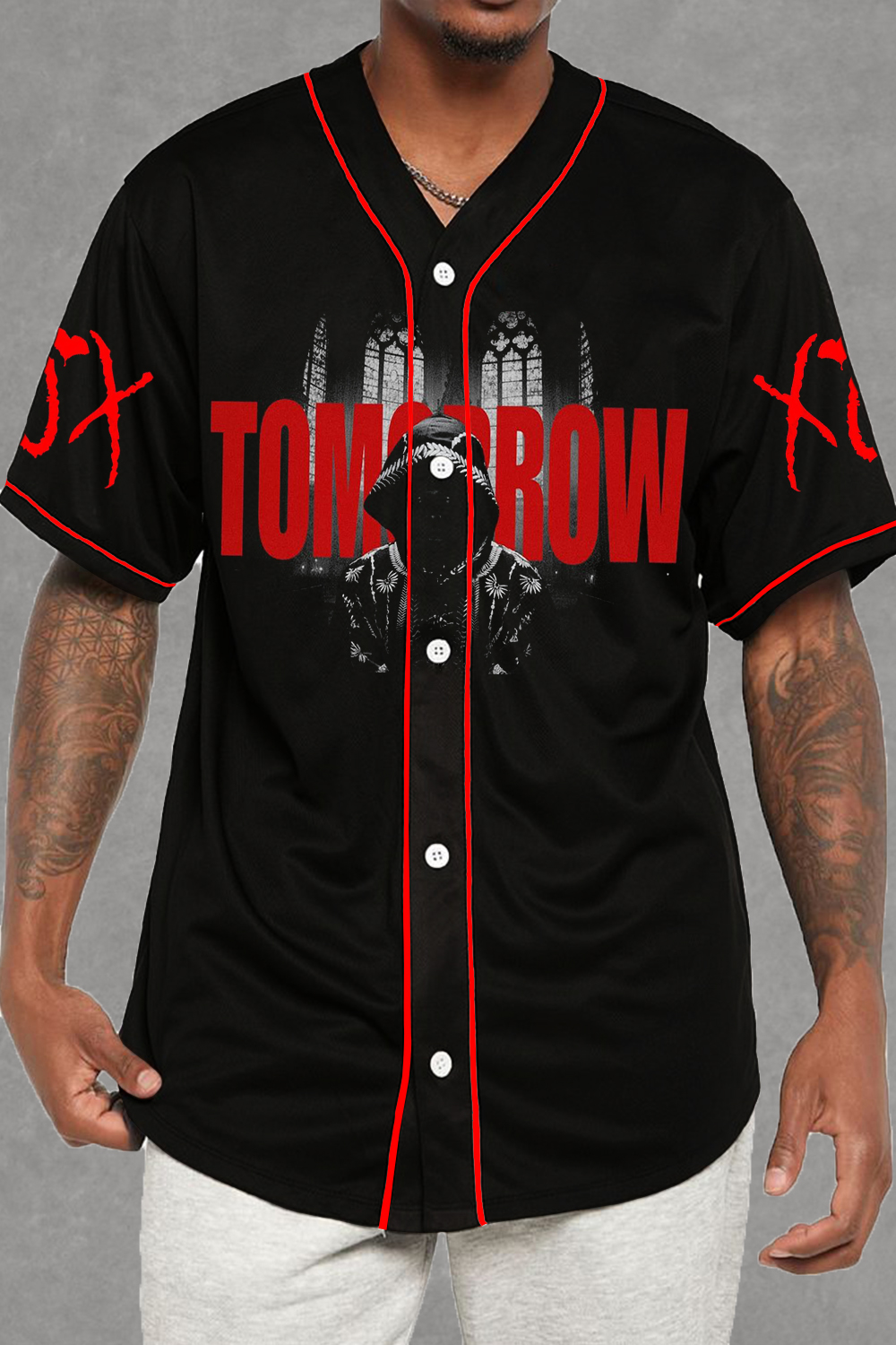 THE WEEKND album poster Baseball Jersey