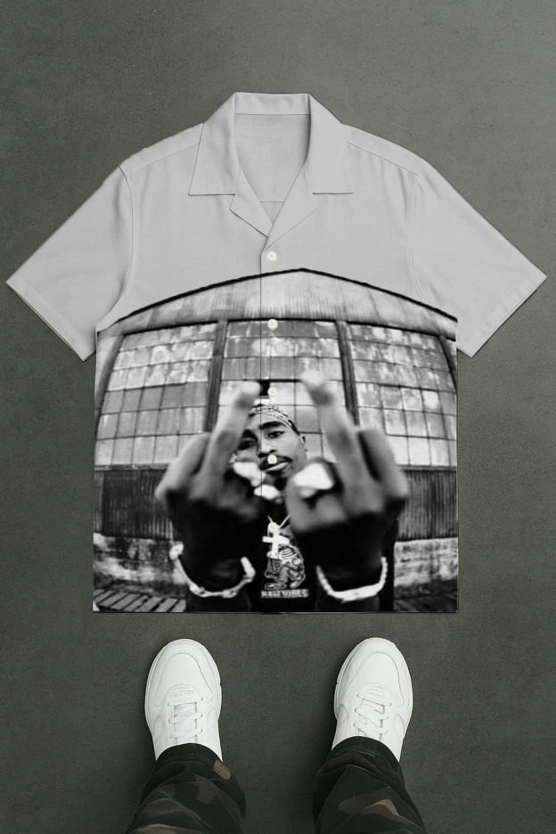 tupac short sleeve shirt