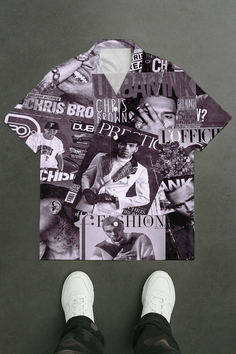 cb retro poster short sleeve shirt