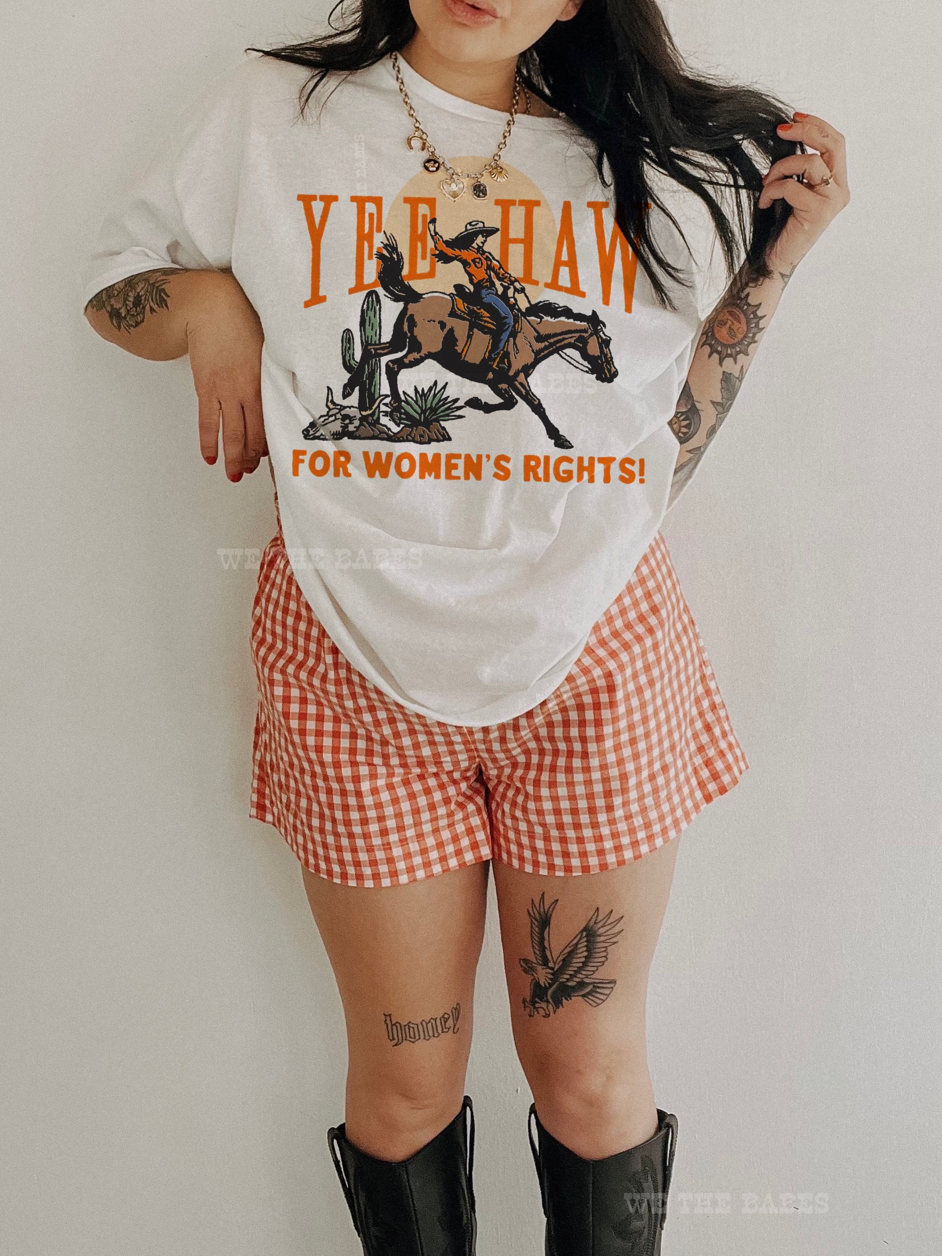 Yeehaw For Women's Rights Cowgirl Tee