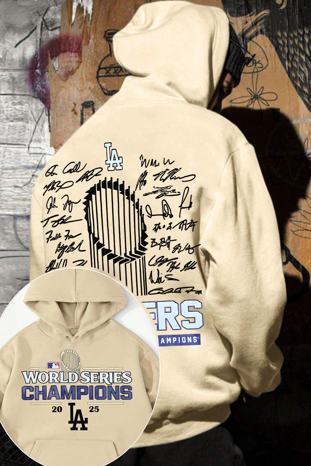 Dodgers 2025 World Series Champions Hoodie