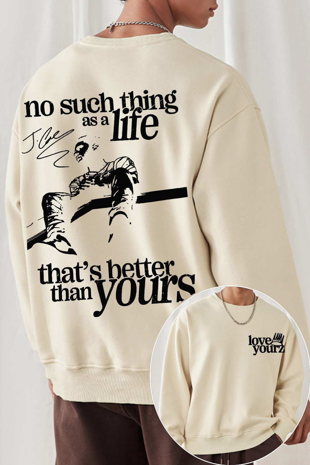 J.Cole lyrics Love Yourz Sweatshirt