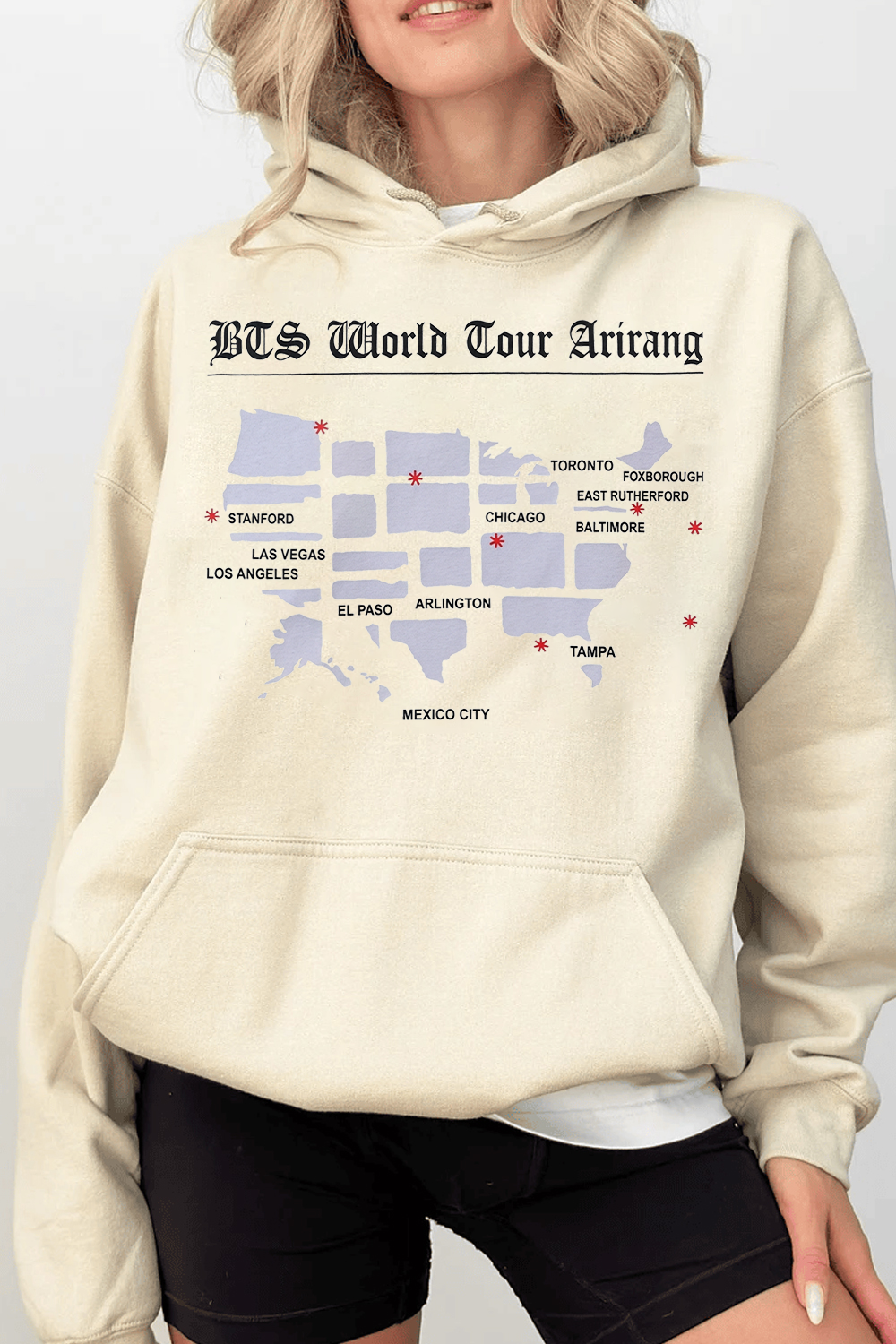 BTS Mexico City Tour Hoodie
