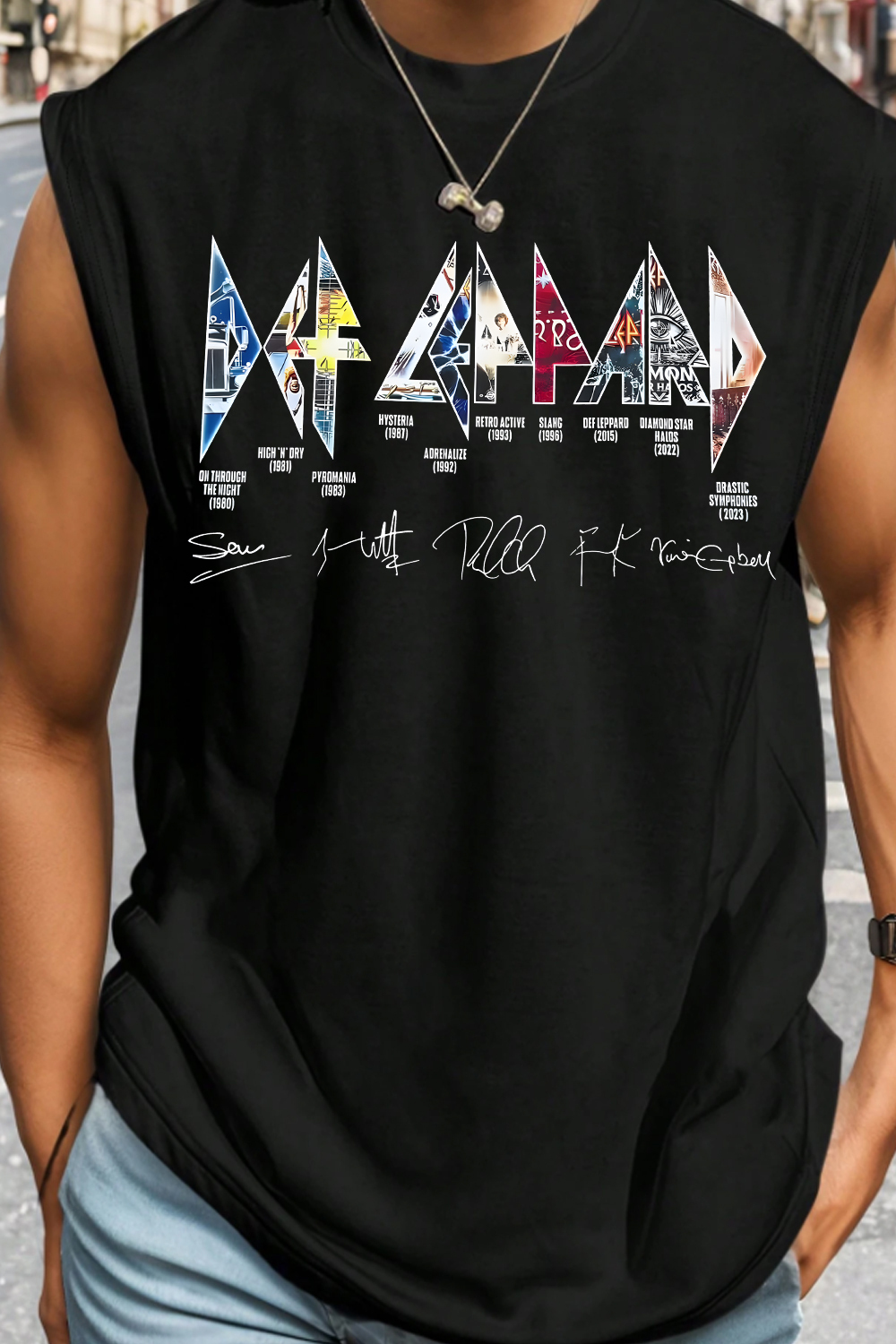 DEF LEPPARD Album Vest