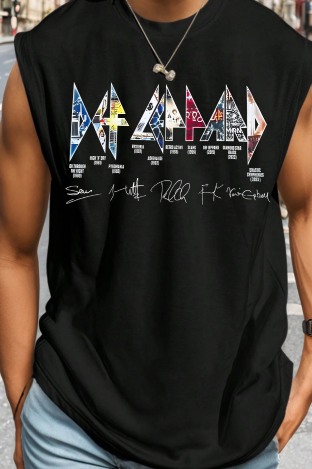 DEF LEPPARD Album Vest