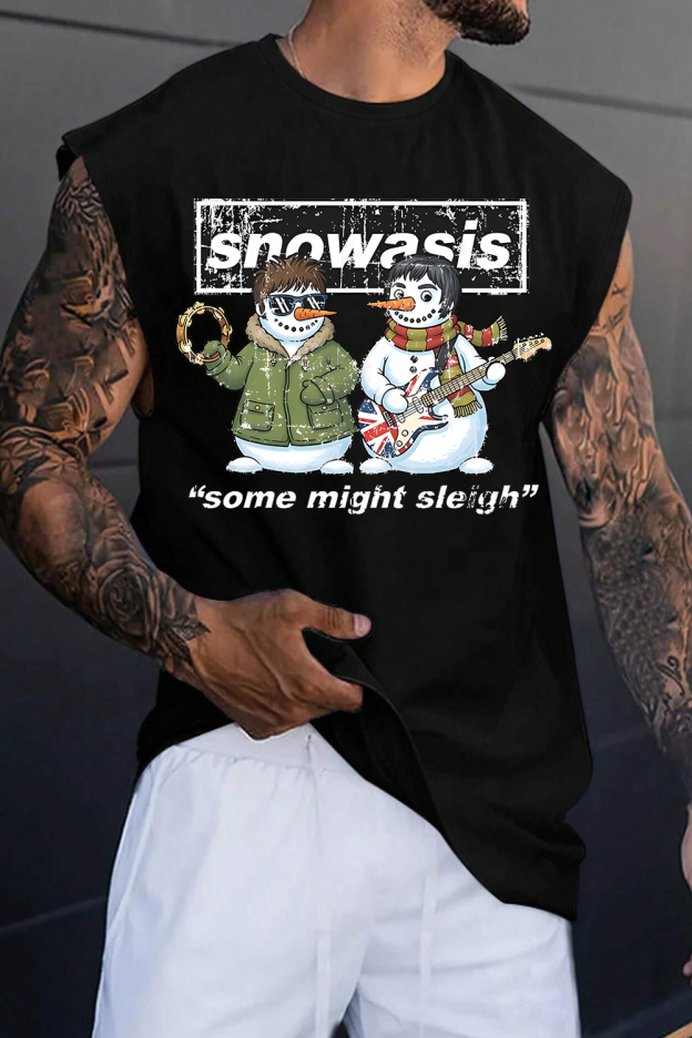 The NEW “Snowasis” Christmas Men Tank