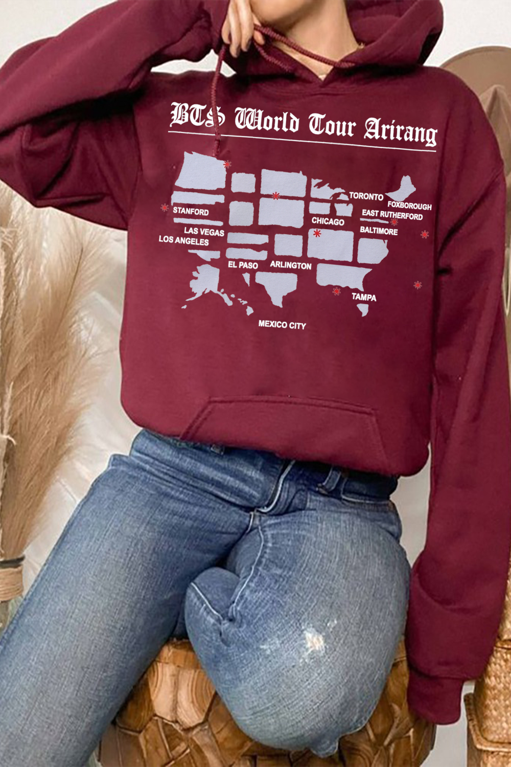 BTS Mexico City Tour Hoodie