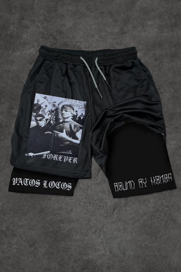 Vatos Locos！shorts printed shorts