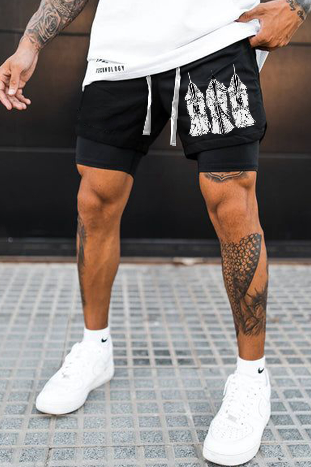 Lord of the Rings fans printed shorts