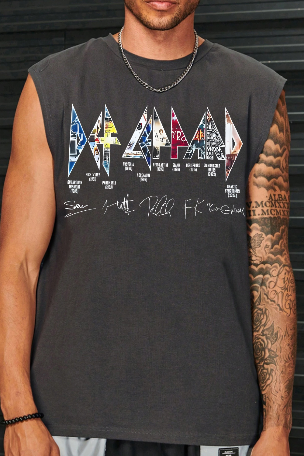 DEF LEPPARD Album Vest