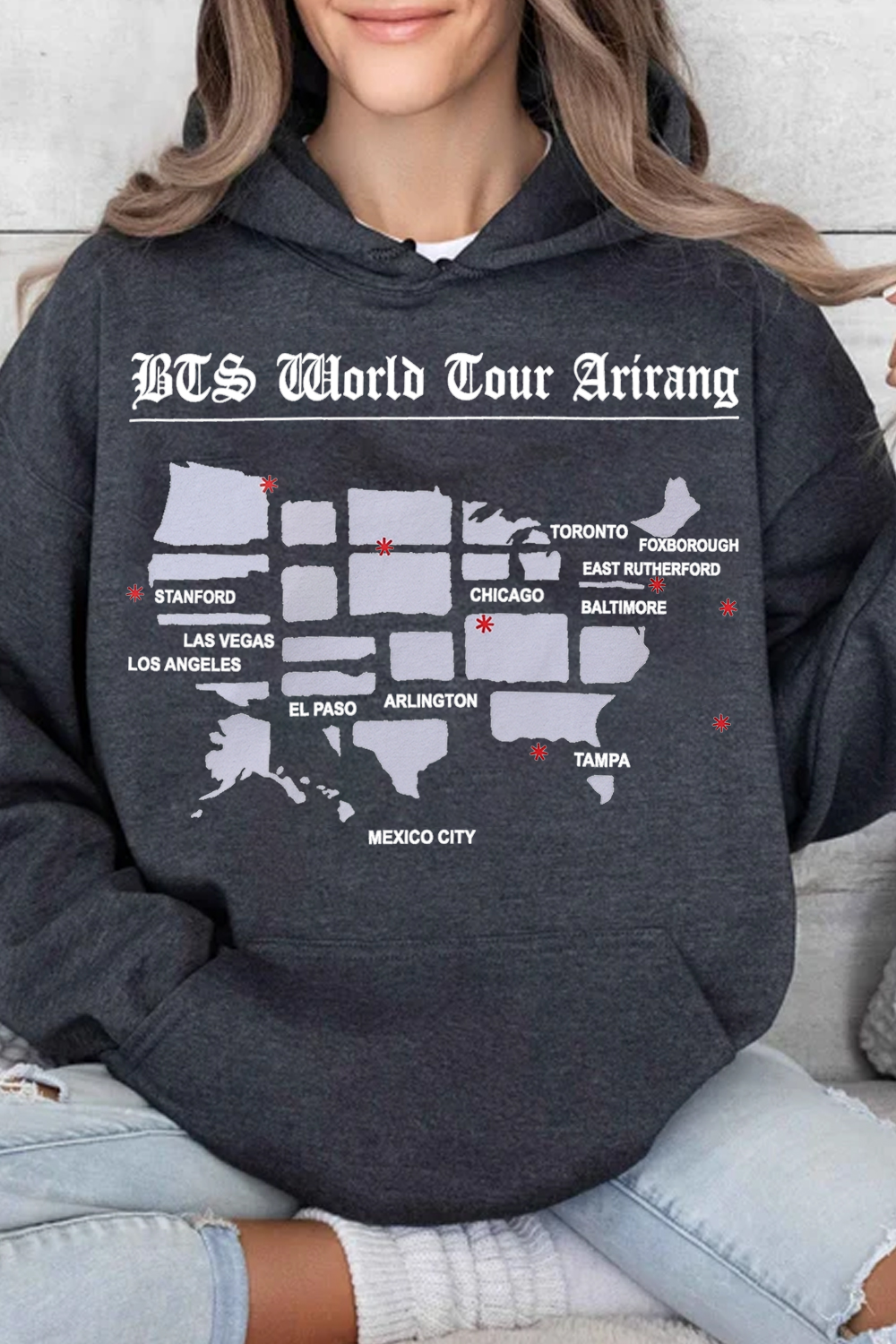 BTS Mexico City Tour Hoodie
