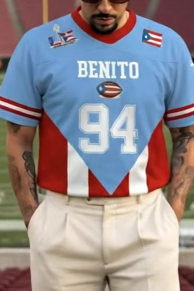 Bad Bunny Football Jersey