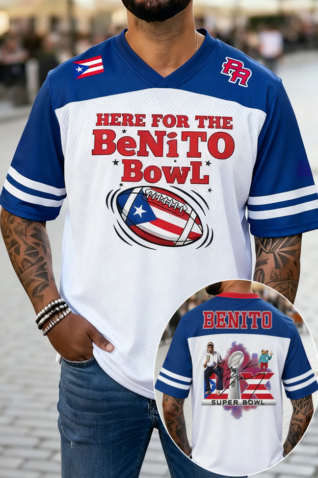 Bad Bunny Football Jersey