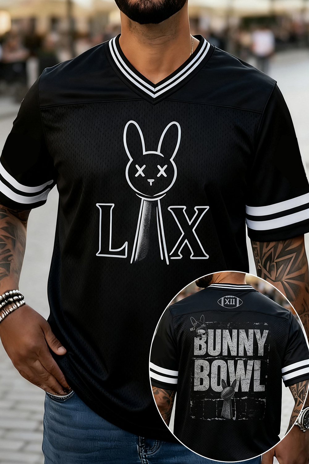 Personalized Bunny Bowl Football Jersey