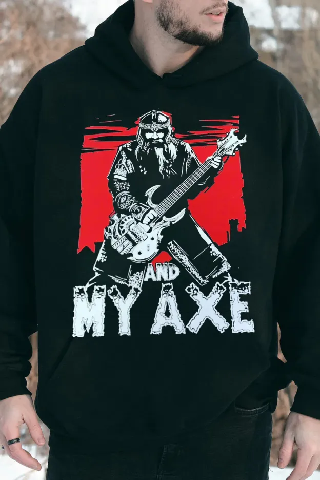 Gimli And My Axe Lord Of The Rings Vintage MEN T-Shirt