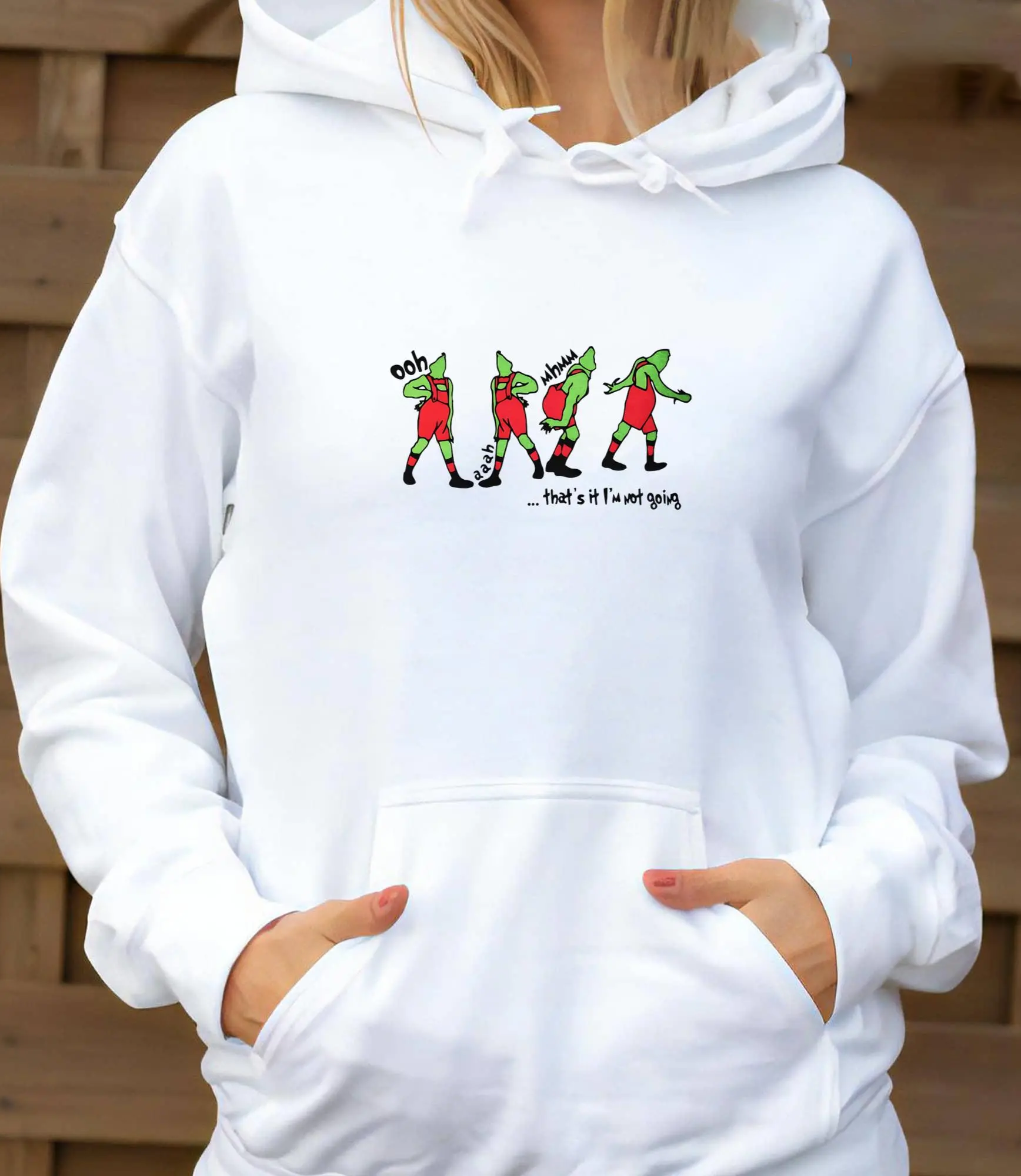 That's It I'm Not Going The Grinc Christmas Hoodies For Women