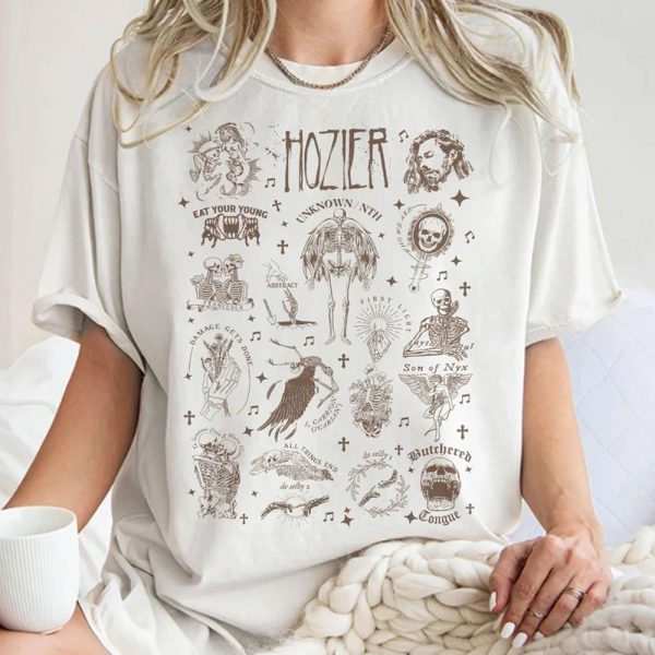 Hozier Unreal Unearth Tracklist Shirt