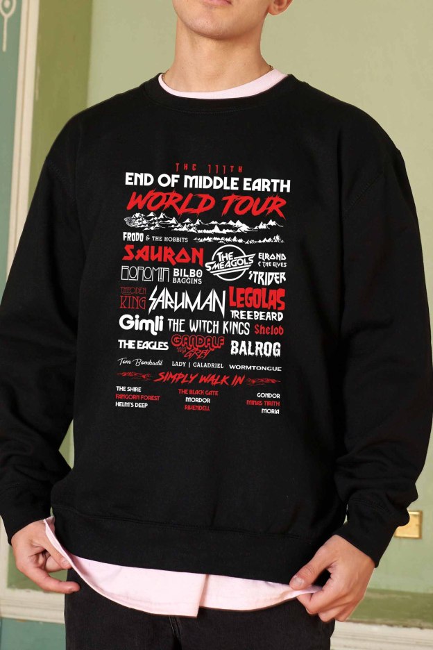 LOTR End of Middle Earth Sweatshirt For Men