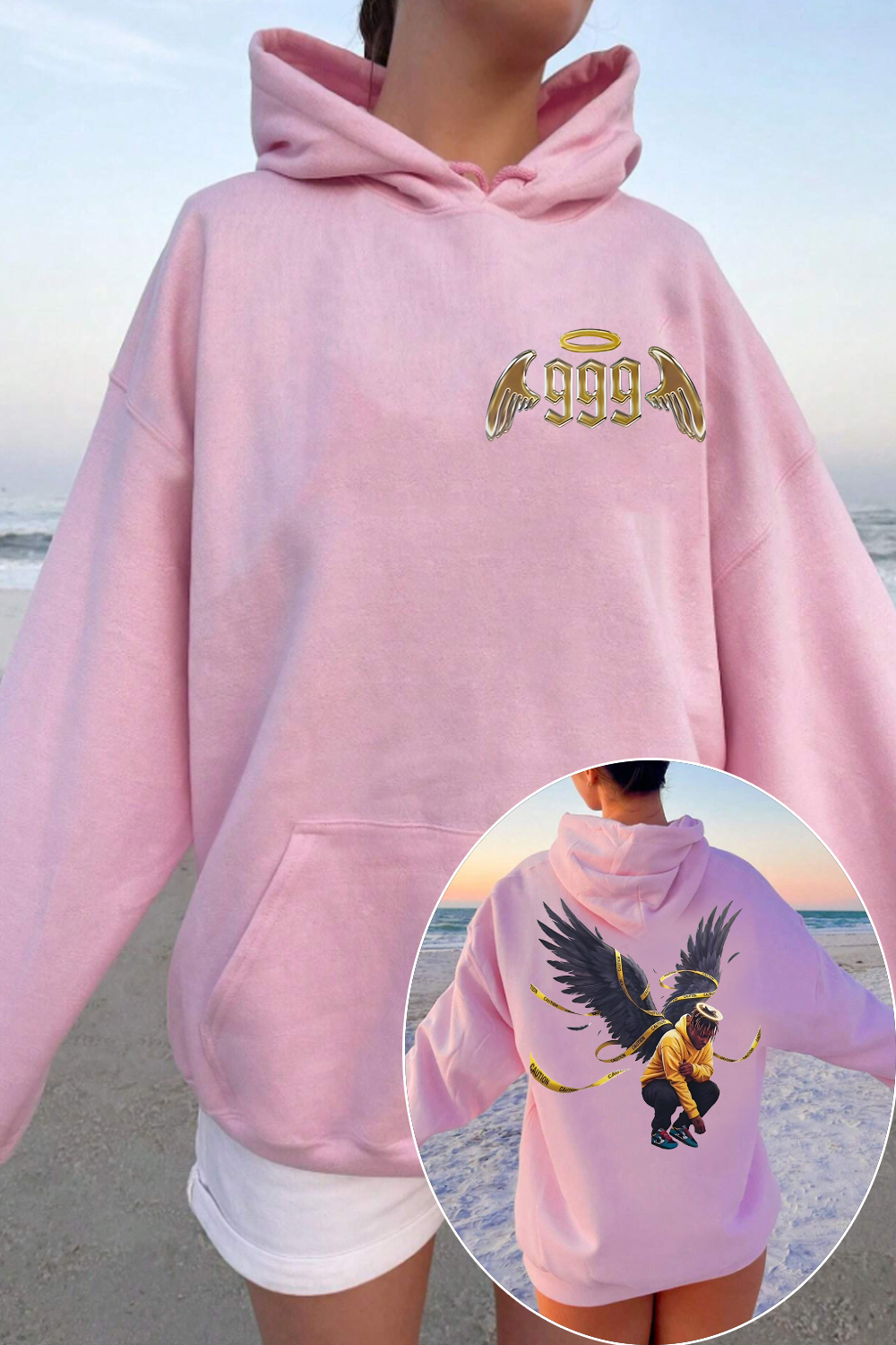 😱 Juicewrld 999 Hoodie For Women