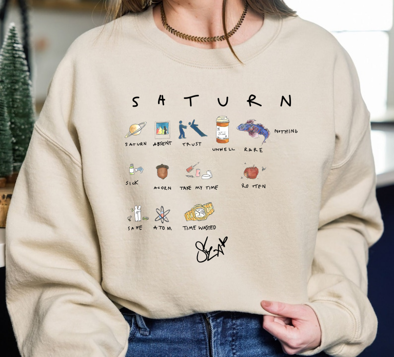 SZA Saturn Songs  SweatShirt